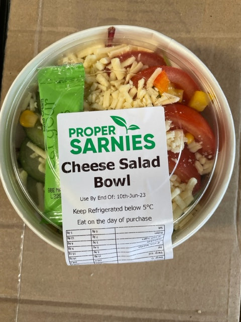 SALAD BOWL - cheese salad bowl (RRP £3.49)