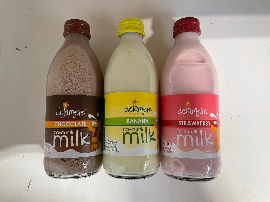 MILKSHAKE - Delamere dairy 240ML - Chocolate (RRP £1.00)