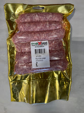 Load image into Gallery viewer, MEAT - Fresh butchers Sausages - pack of 6 (RRP £4.49)
