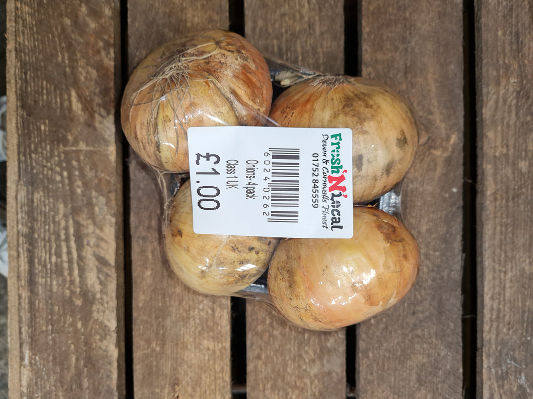 VEGETABLES - Onions 500G pack (RRP: £1.00)