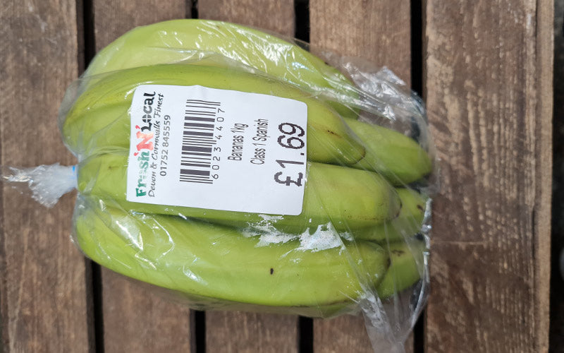 FRUIT - Bananas 1kg (RRP £1.89)