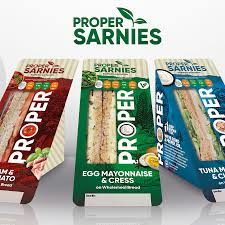 Proper Sarnies- Plain egg & mayonnaise -White