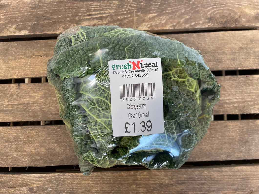 Vegetables - Cabbage Savoy (RRP £1.59) - NEW SEASON